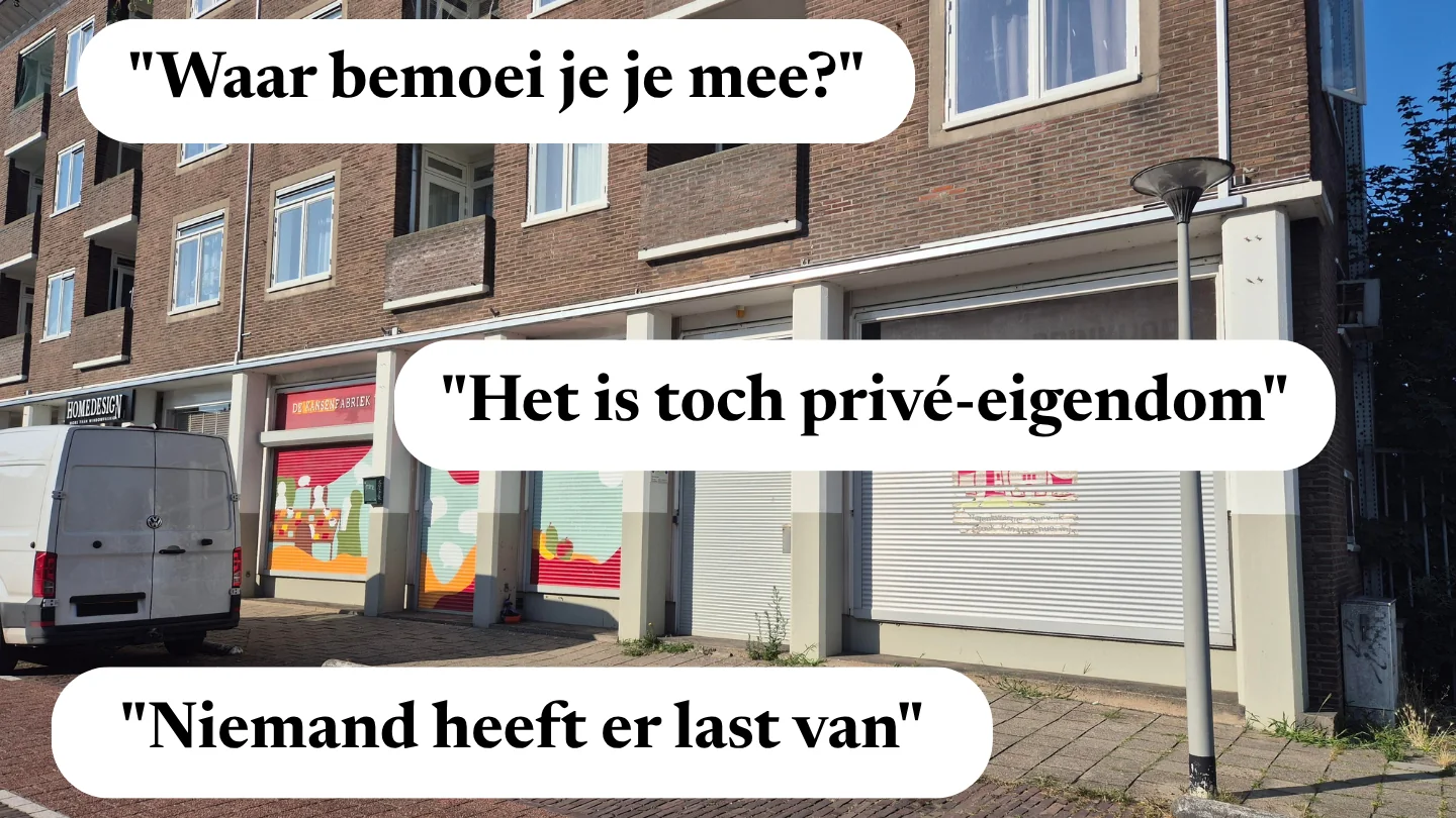 Leegstand is toch een privé-kwestie waar bemoei je je mee?